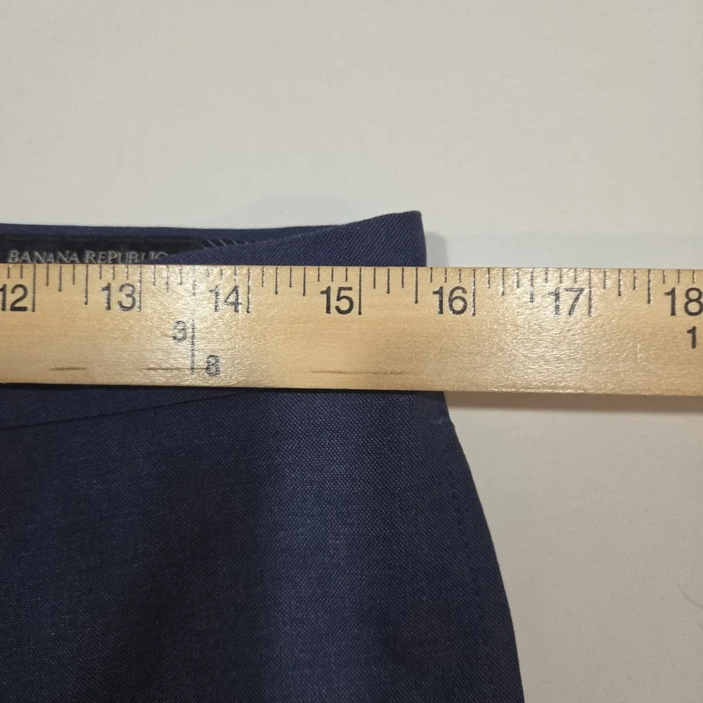 NWT Banana Republic Aiden Slim Navy Blue Dress Pants Mens 31x30 Stretch